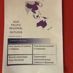 Asia Pacific Regional Outlook June 2019  front page 