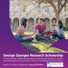 George Georges Research Scholarship 2022