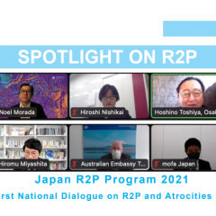 Japan R2P National Dialogue