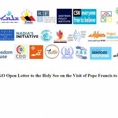 Open Letter to the Holy See