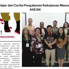 A group of workshop attendees at the ASEAN Civil Society Conference/ASEAN People’s Forum 