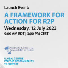 A Framework for Action for R2P